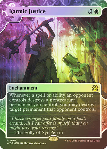Karmic Justice (wot) / Foil