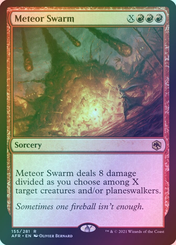 Meteor Swarm (AFR) (155) / Foil