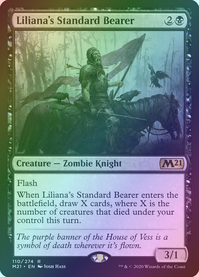 Liliana's Standard Bearer (M21) (110) / Foil