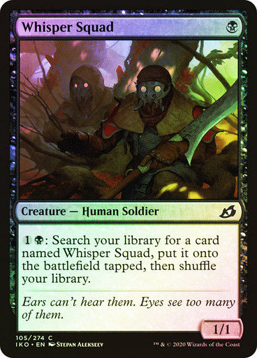 Whisper Squad (IKO) (105) / Foil