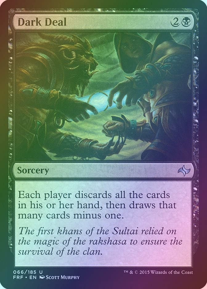 Dark Deal (FRF) (66) / Foil