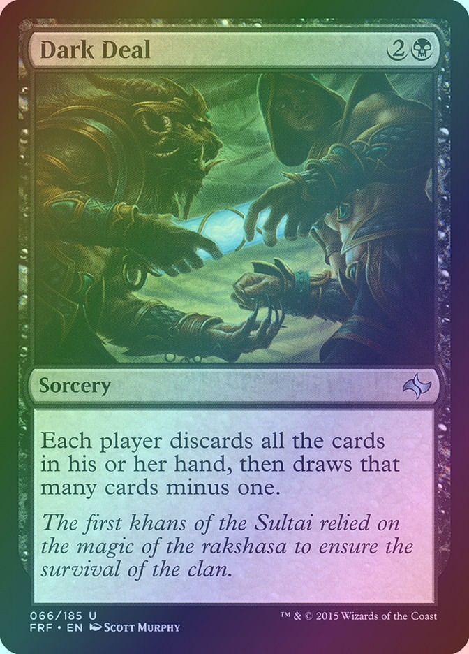 Dark Deal (FRF) (66) / Foil