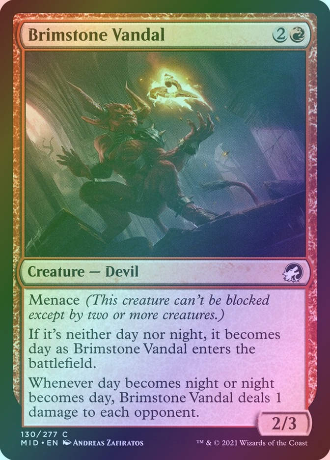 Brimstone Vandal (MID) (130) / Foil