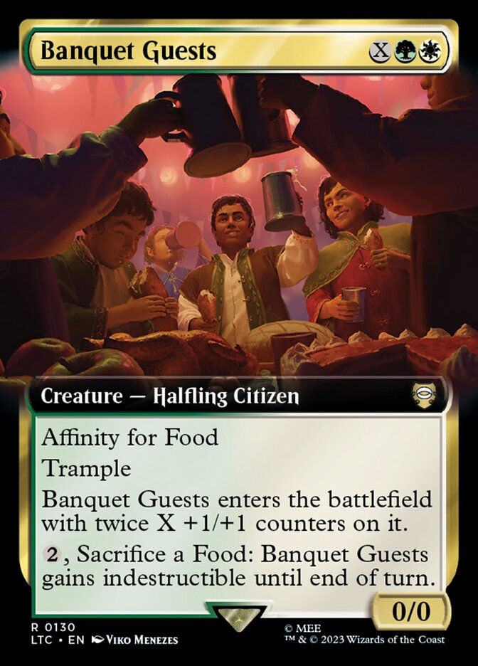 Banquet Guests (LTC) (130) / Extended Art