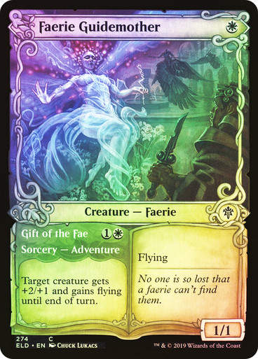 Faerie Guidemother // Gift of the Fae (ELD) (274) / Showcase / Foil