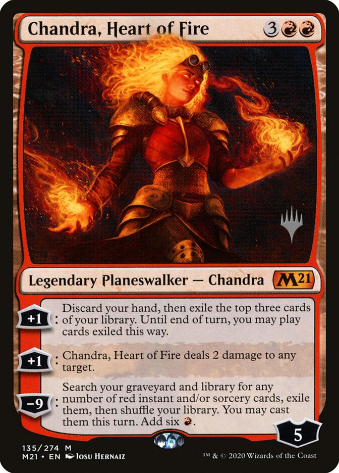 Chandra, Heart of Fire (PM21) (135p)
