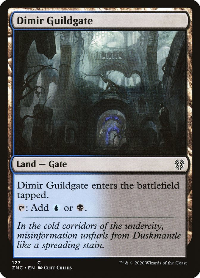 Dimir Guildgate (ZNC) (127)