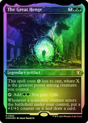 The Great Henge (cmm) / Foil Etched