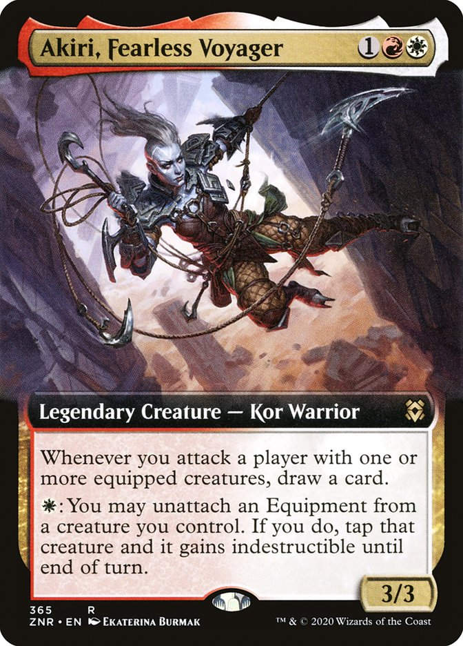 Akiri, Fearless Voyager (ZNR) (365) / Extended Art