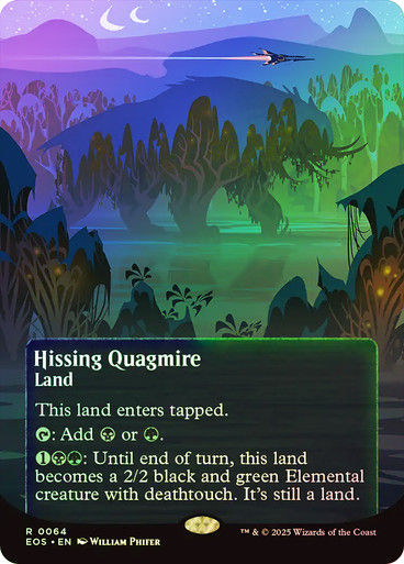 Hissing Quagmire (EOS) (64) / Borderless / Foil