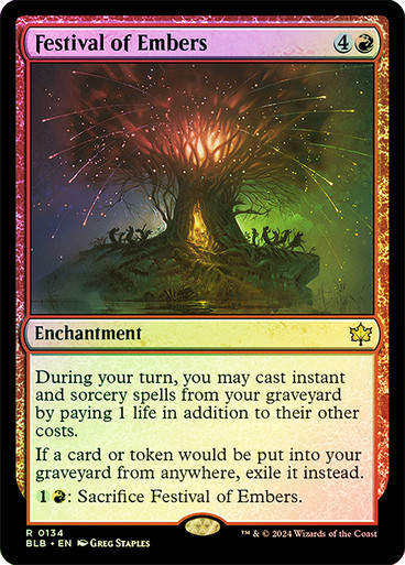 Festival of Embers (blb) (134) / Foil