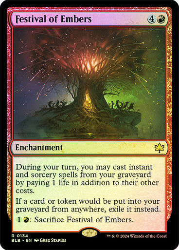 Festival of Embers (blb) (134) / Foil