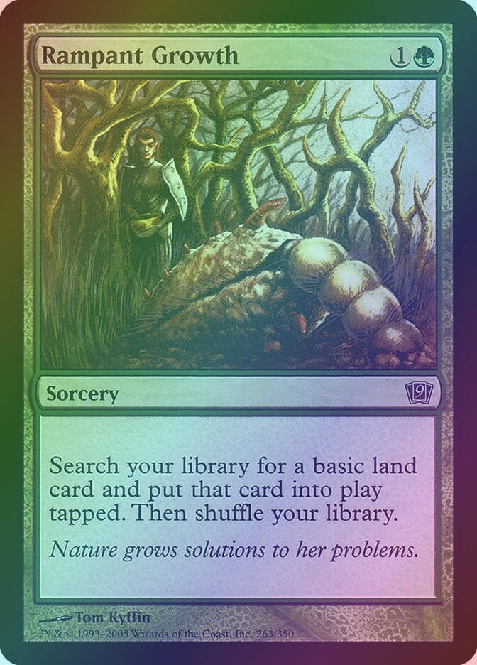 Rampant Growth (9ED) (263★) / Foil
