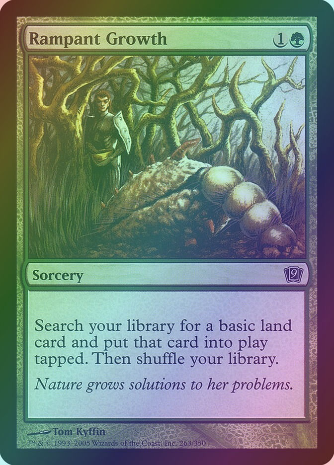 Rampant Growth (9ED) (263★) / Foil
