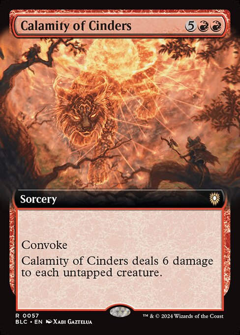 Calamity of Cinders (blc) (57) / Extended Art
