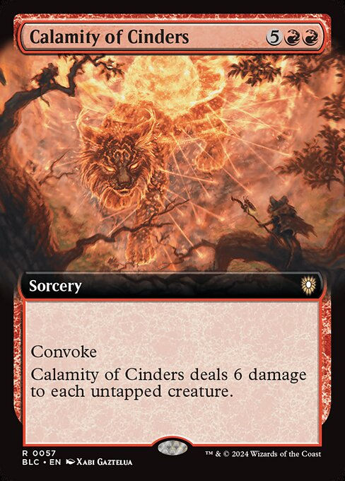 Calamity of Cinders (blc) (57) / Extended Art