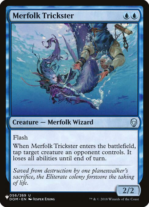 Merfolk Trickster (PLST) (DOM-56)