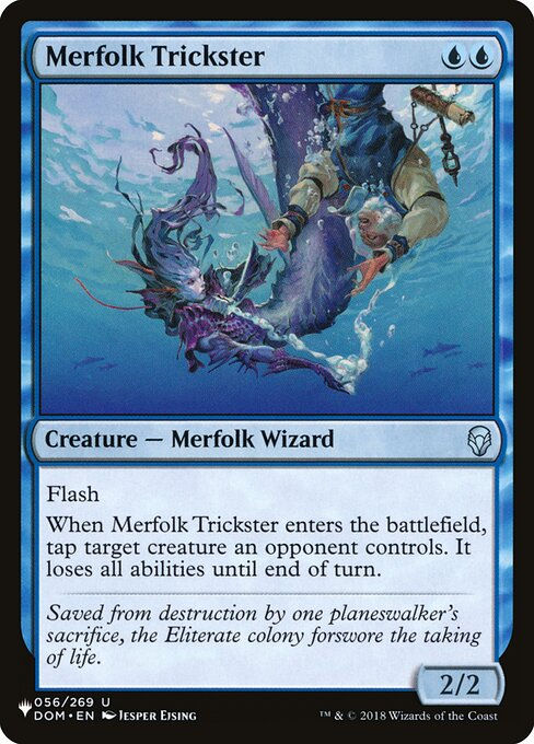 Merfolk Trickster (PLST) (DOM-56)
