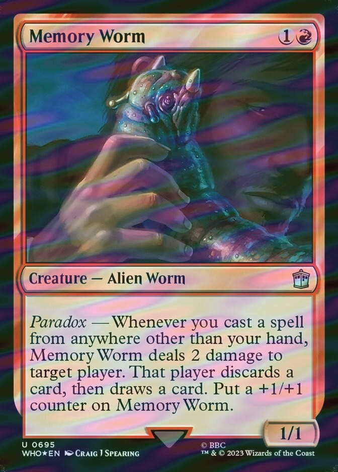 Memory Worm (WHO) (695) / Surge Foil