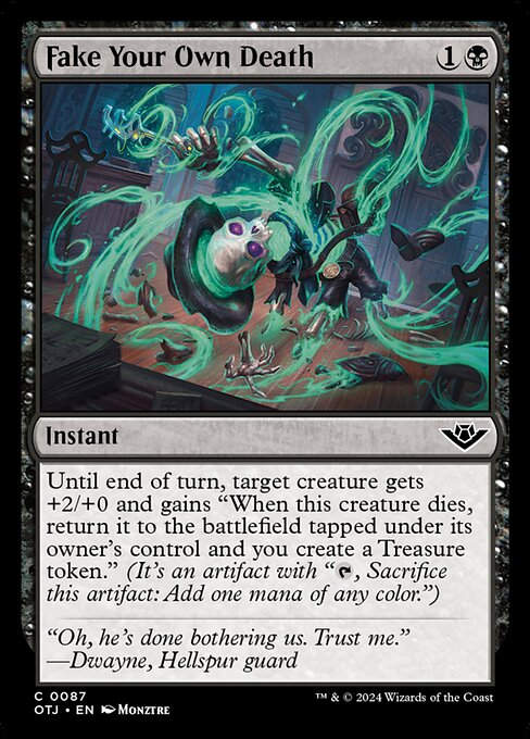 Fake Your Own Death (otj) (87)
