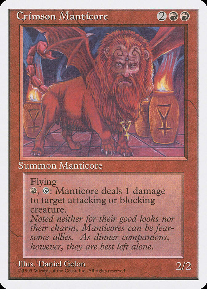 Crimson Manticore (4ED) (183)