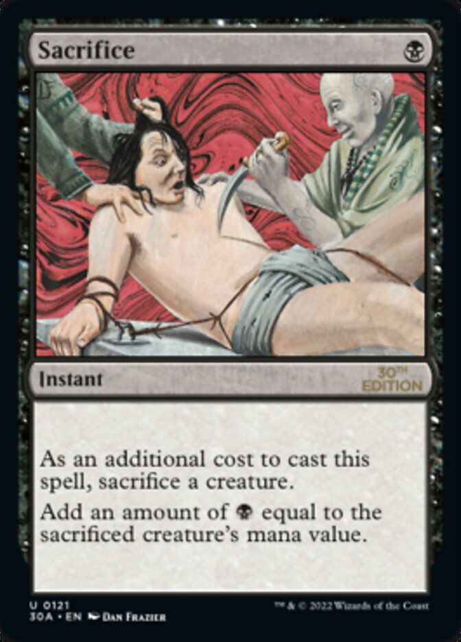 Sacrifice (30a)