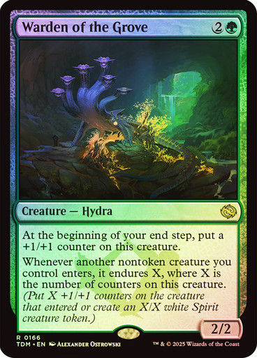 Warden of the Grove (TDM) (166) / Foil