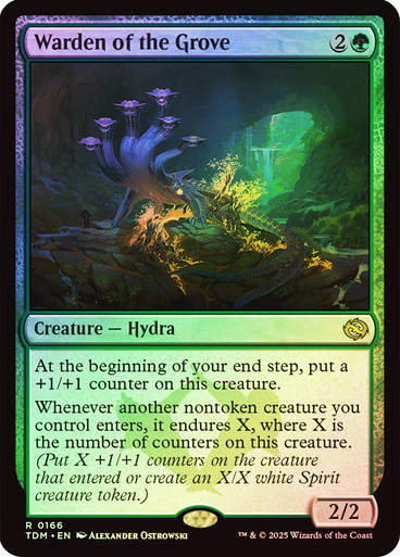 Warden of the Grove (TDM) (166) / Foil