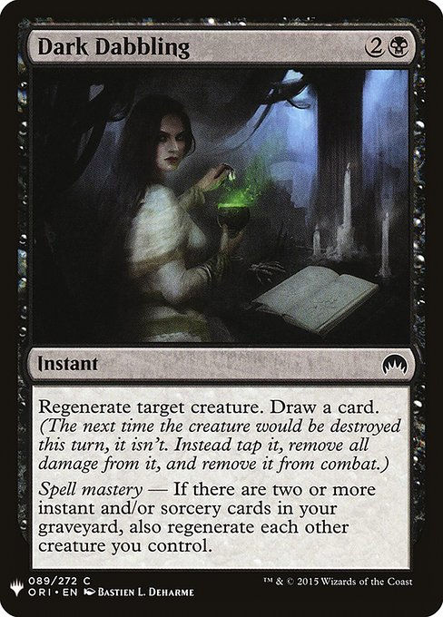 Dark Dabbling (PLST) (ORI-89)