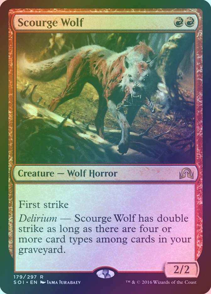 Scourge Wolf (SOI) (179) / Foil