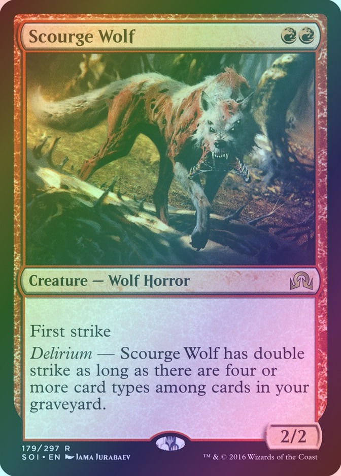 Scourge Wolf (SOI) (179) / Foil