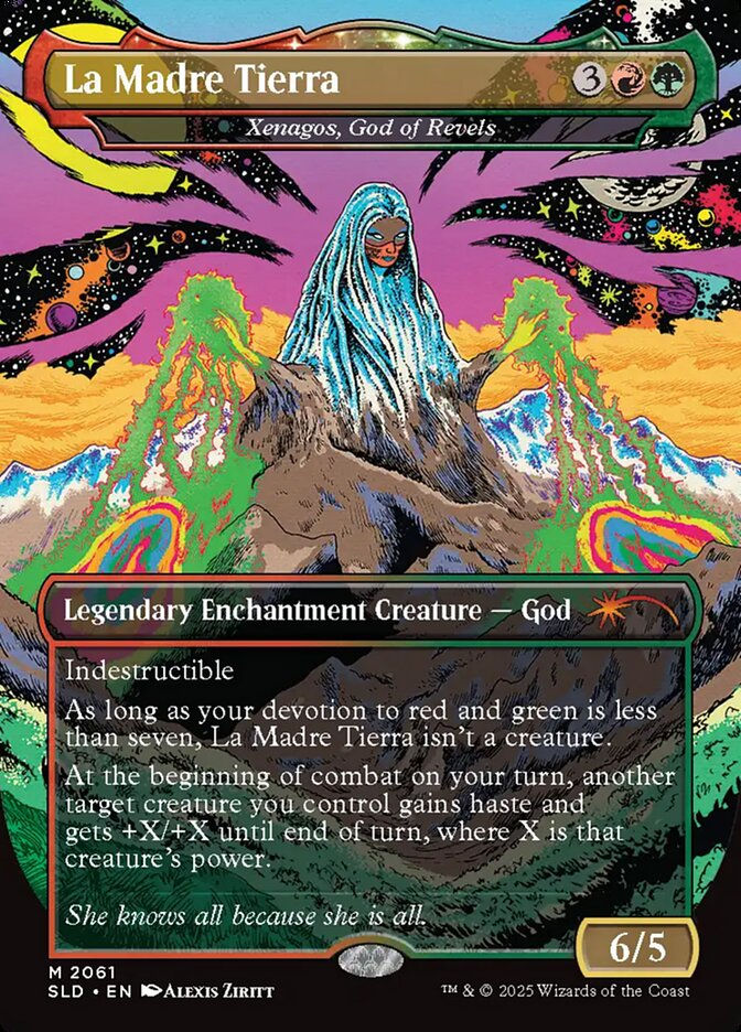 Xenagos, God of Revels (SLD) (2061) / Borderless