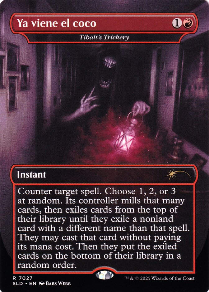 Tibalt's Trickery (SLD) (7027) / Borderless