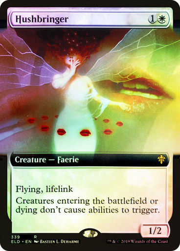 Hushbringer (ELD) (339) / Extended Art / Foil