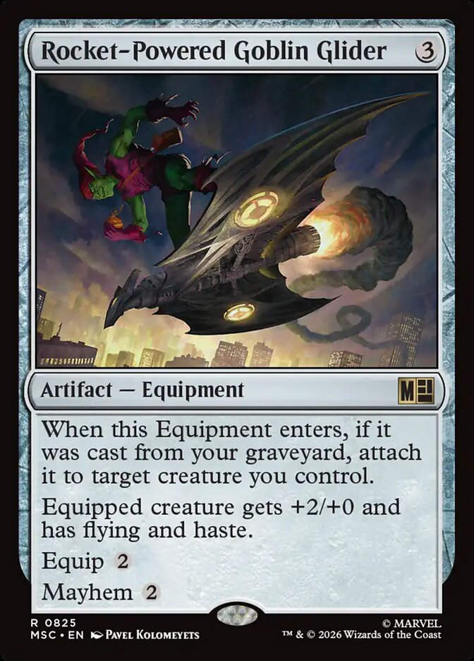 Rocket-Powered Goblin Glider (MSC) (825)