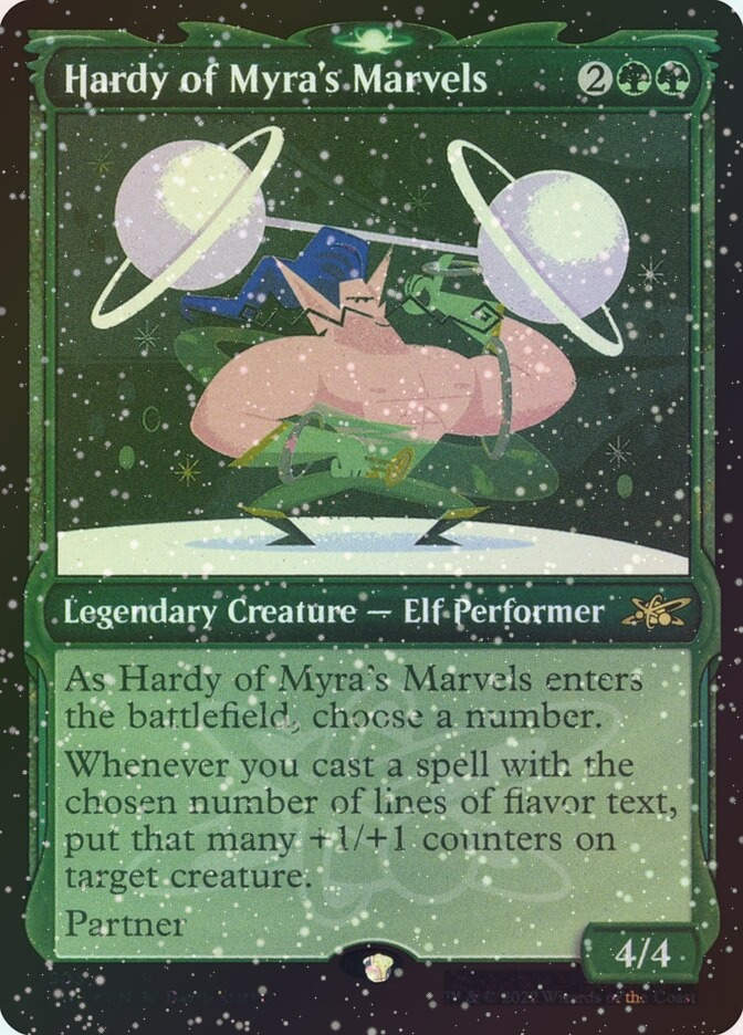 Hardy of Myra's Marvels (UNF) (503) / Showcase / Galaxy Foil