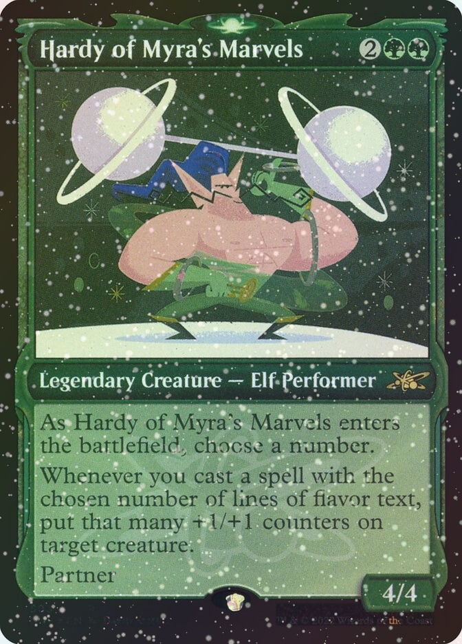 Hardy of Myra's Marvels (UNF) (503) / Showcase / Galaxy Foil