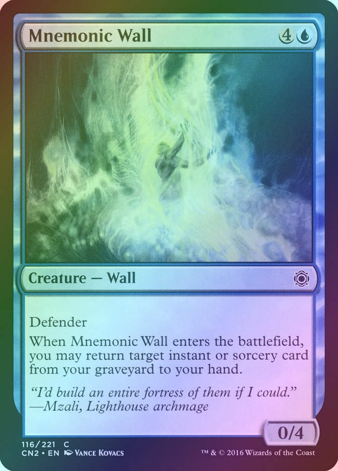 Mnemonic Wall (CN2) (116) / Foil