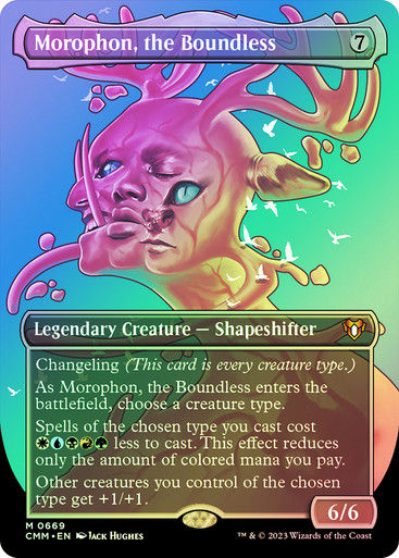 Morophon, the Boundless (cmm) / Borderless / Foil