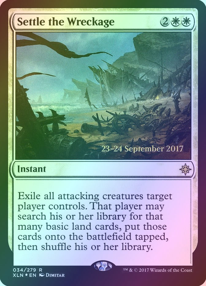 Settle the Wreckage (PXLN) (34s) / Foil