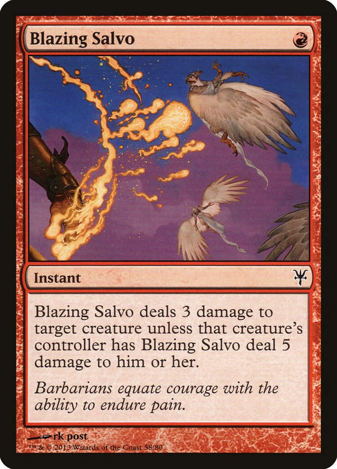 Blazing Salvo (ddk)