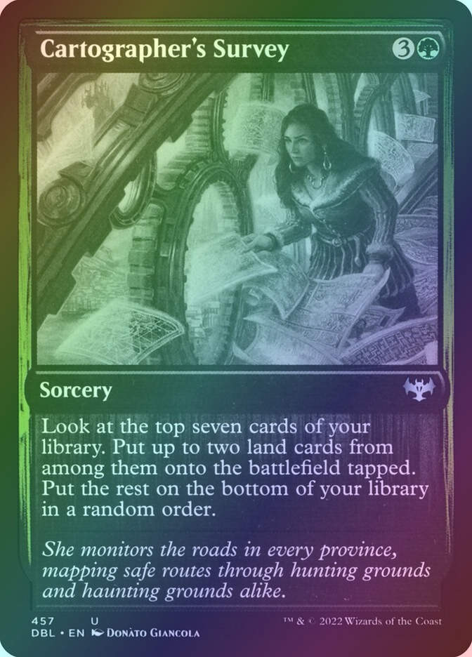 Cartographer's Survey (DBL) (457) / Foil