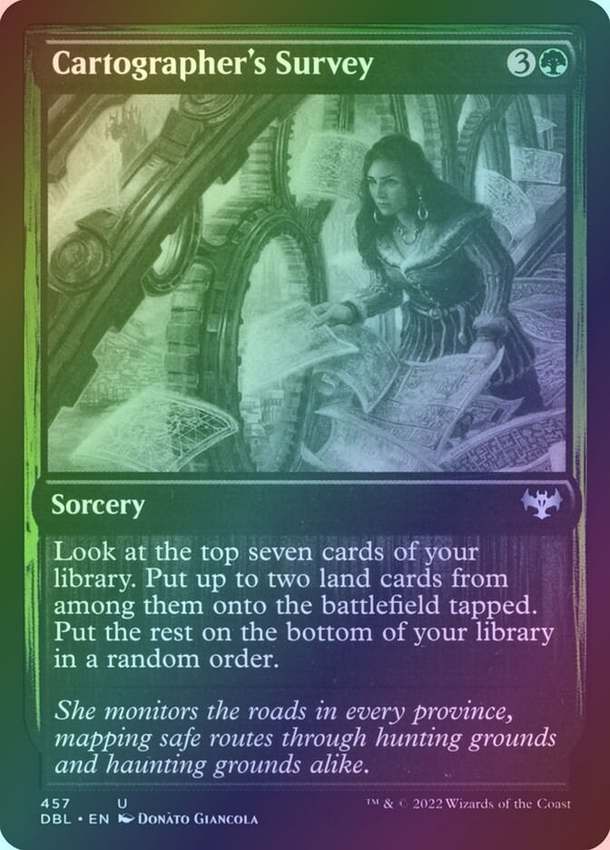 Cartographer's Survey (DBL) (457) / Foil
