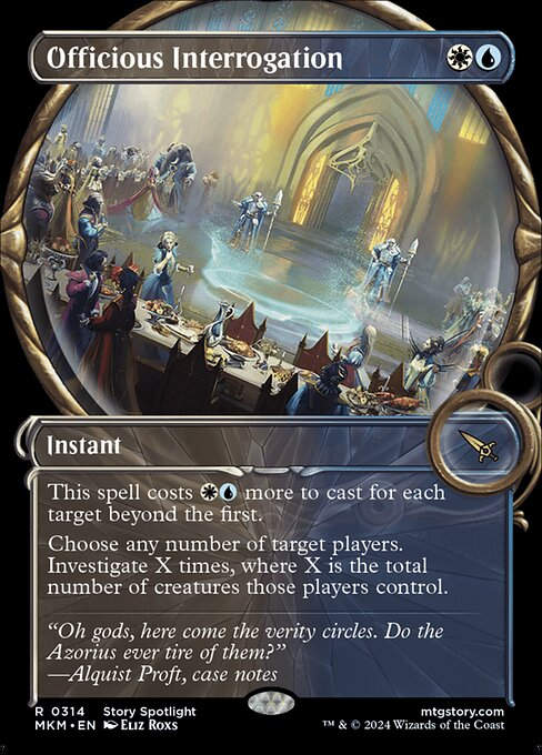 Officious Interrogation (mkm) (314) / Showcase