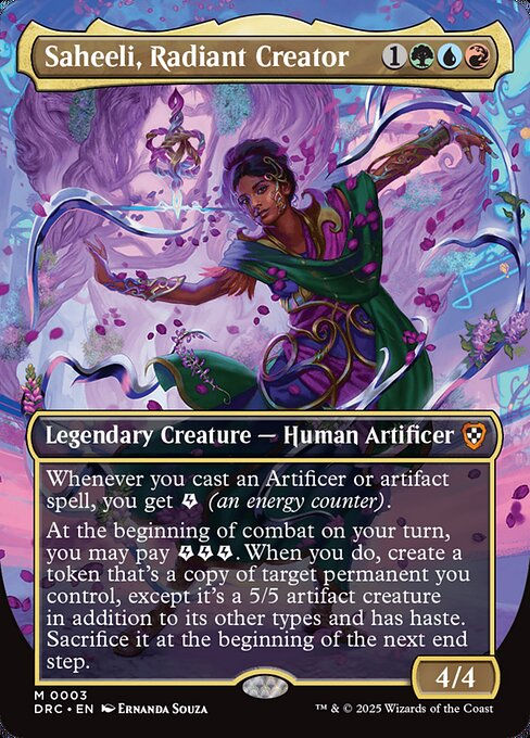 Saheeli, Radiant Creator (DRC) (3) / Borderless