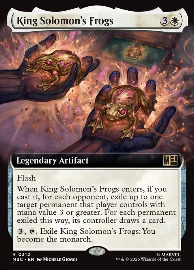 King Solomon's Frogs (MSC) (312) / Extended Art