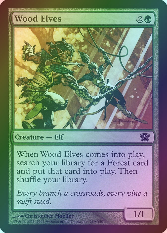 Wood Elves (8ED) (289★) / Foil
