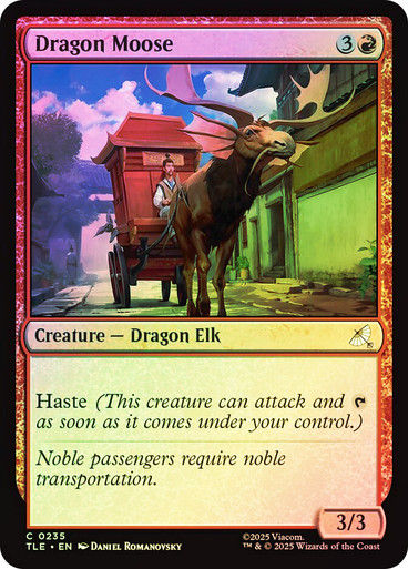 Dragon Moose (TLE) (235) / Foil