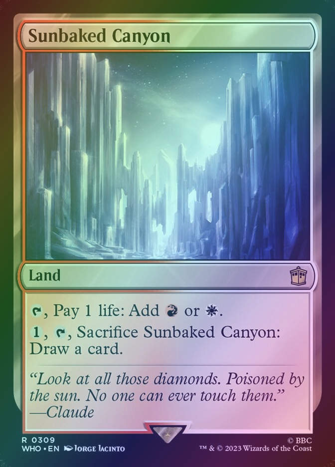 Sunbaked Canyon (WHO) (309) / Foil