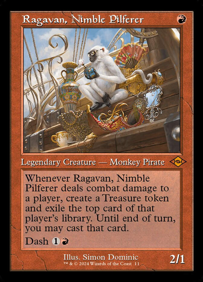 Ragavan, Nimble Pilferer (H2R) (11)